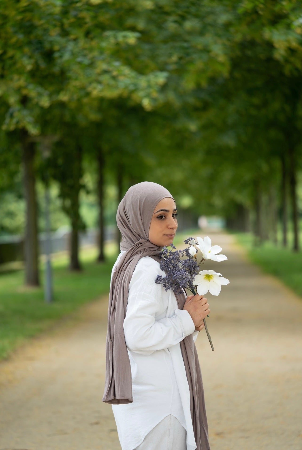 Premium Cotton Jersey pastellbraun - pastel brown