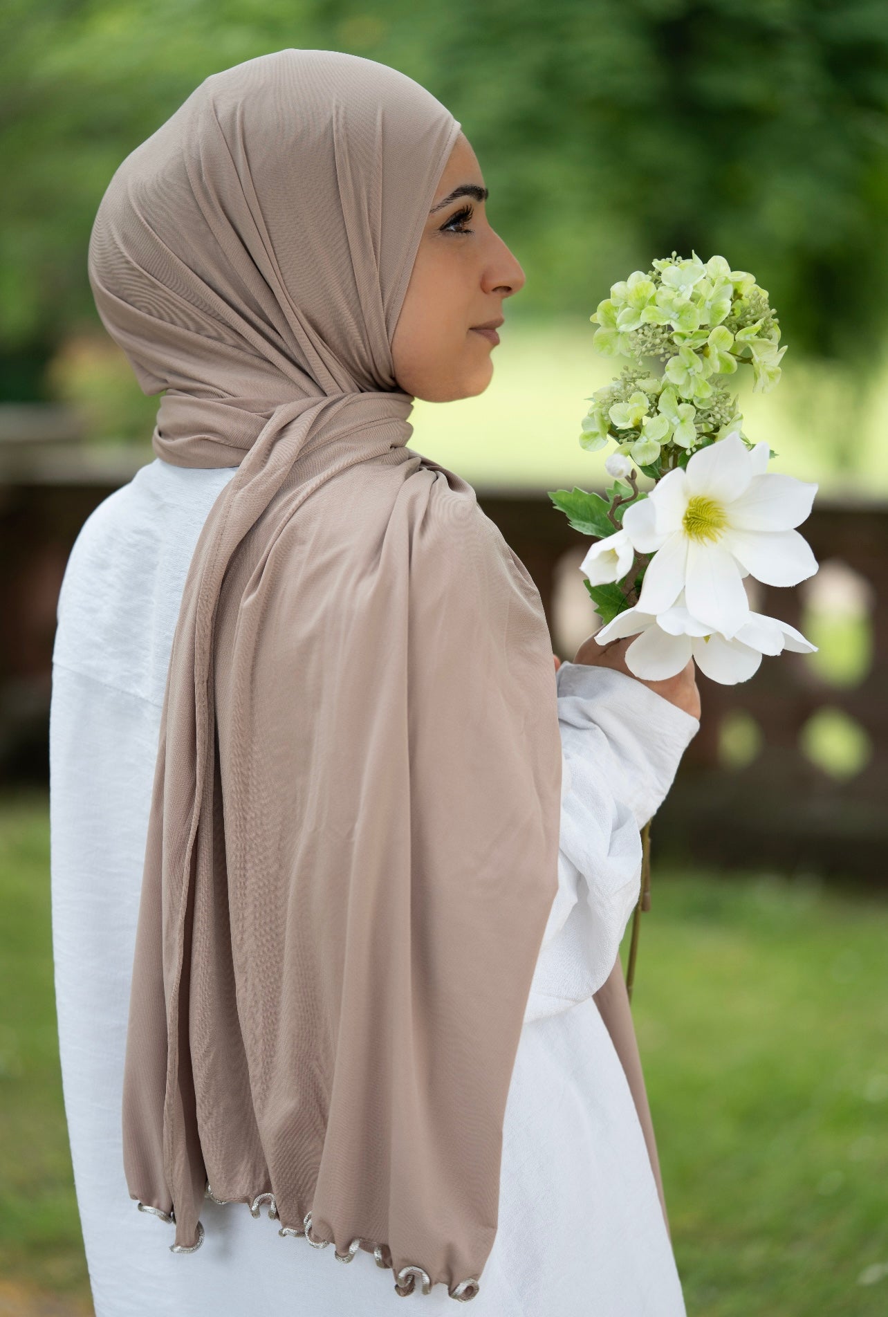 Premium Jersey Line mandel - almond