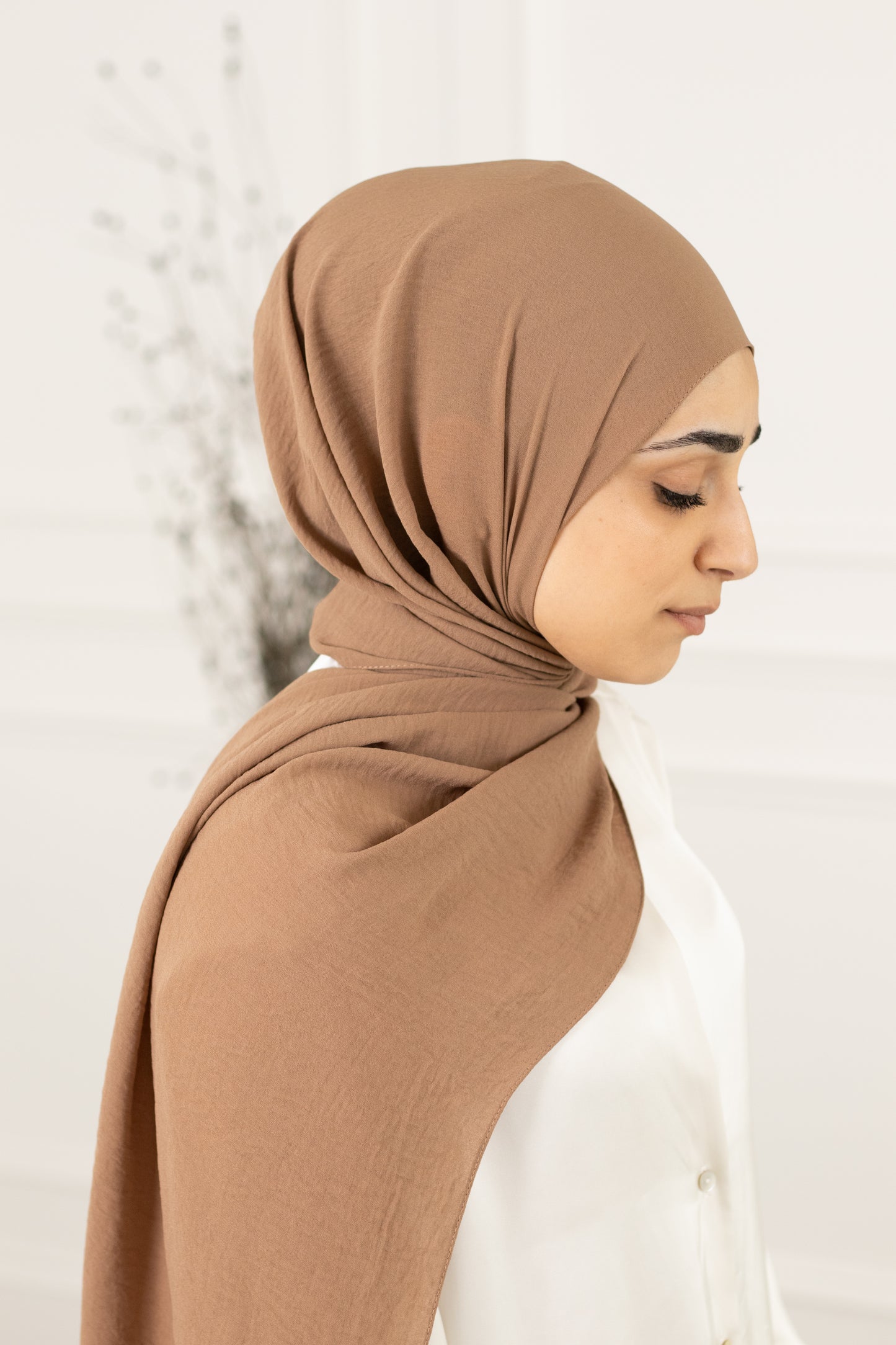 Jazz Hijab braun - brown