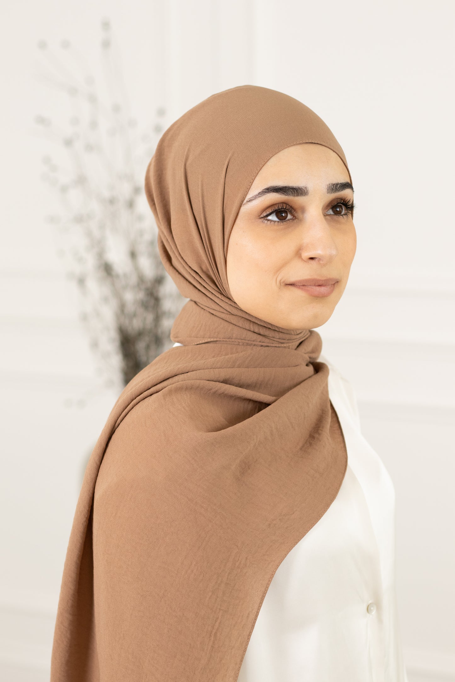 Jazz Hijab braun - brown